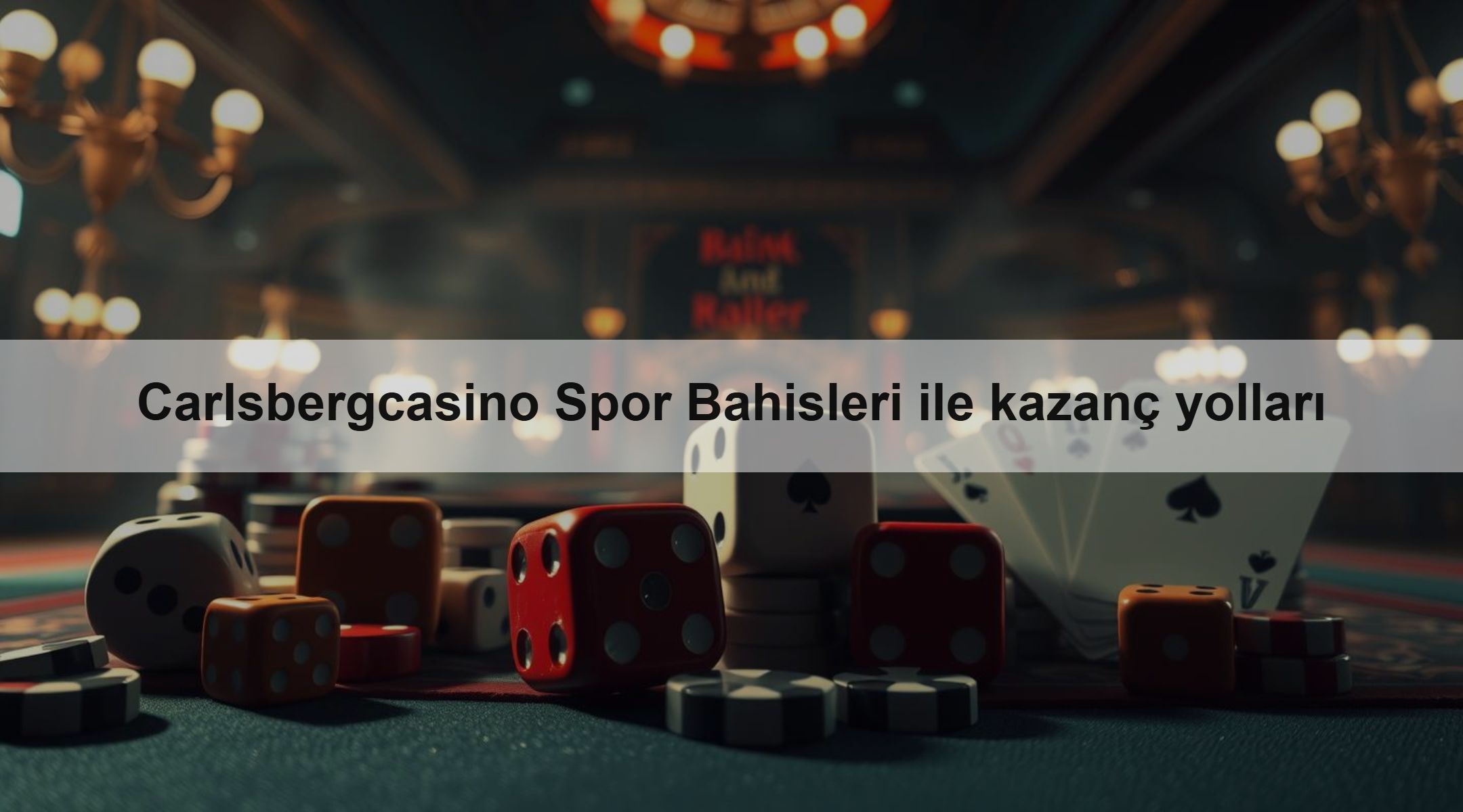Carlsbergcasino Spor Bahisleri ile kazanç yolları