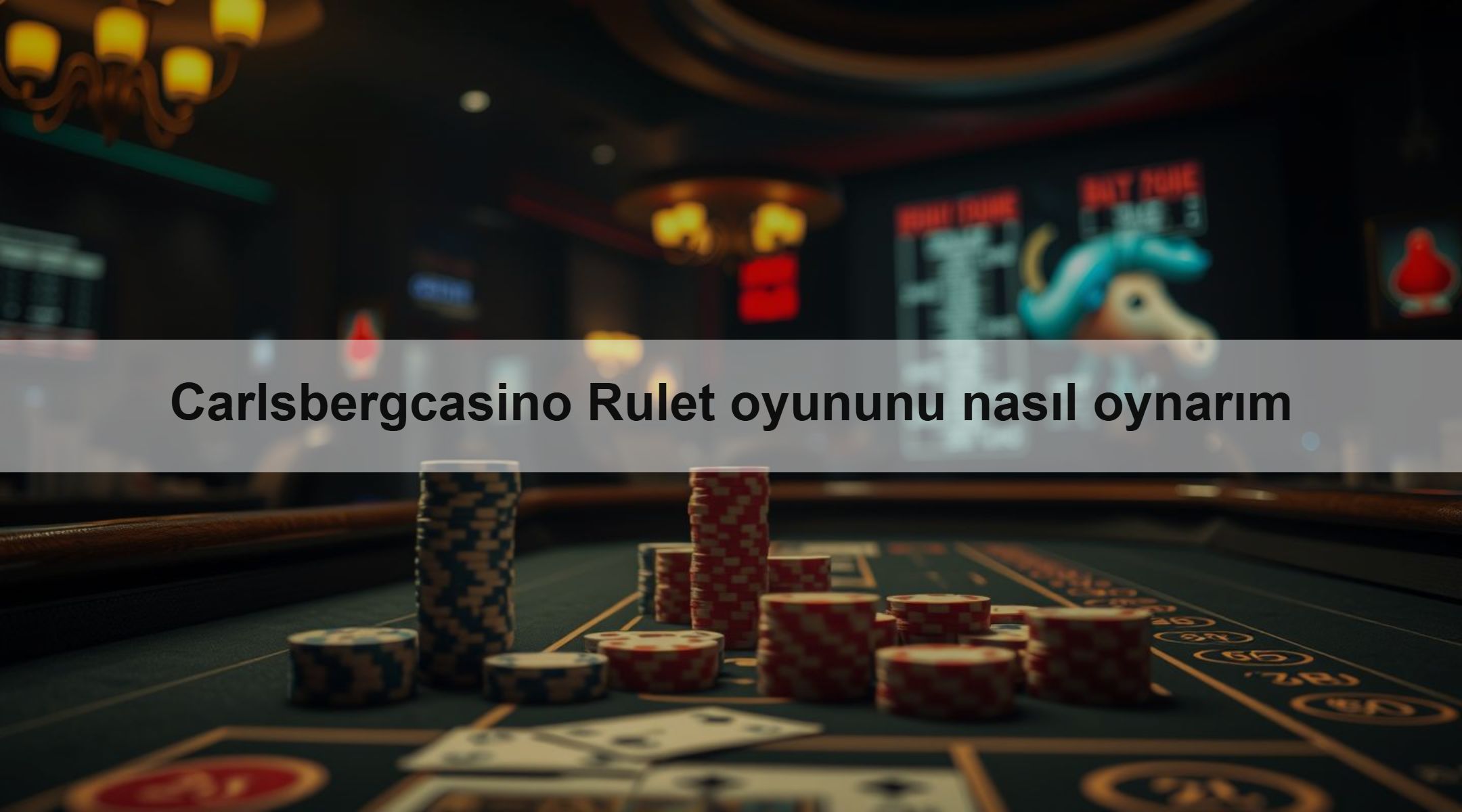 Carlsbergcasino Rulet oyununu nasıl oynarım